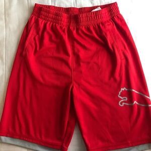 Puma boys sports shorts size 18-20